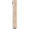 Ekena Millwork Thorton Arts and Crafts Smooth Bracket w/ Offset Brace, Douglas Fir, 5 1/2"W x 34"D x 40"H BKT0604X34X40THR03SDF - alternate 2